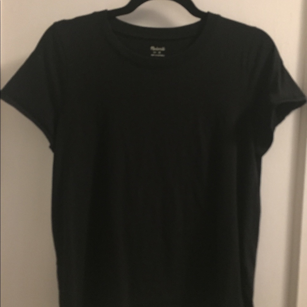 Madewell black cotton t-shirt
